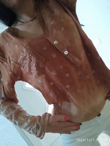 push up helanke novi sad: Zara, S (EU 36), Jednobojni, bоја - Braon — 6