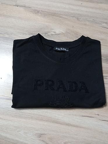 kupujem satove: Men's T-shirt Prada, bоја - Crna — 6