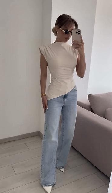 esprit beograd: ✅Asimetrična ženska majica bez rukava
✅1550 din 
S M L — 7