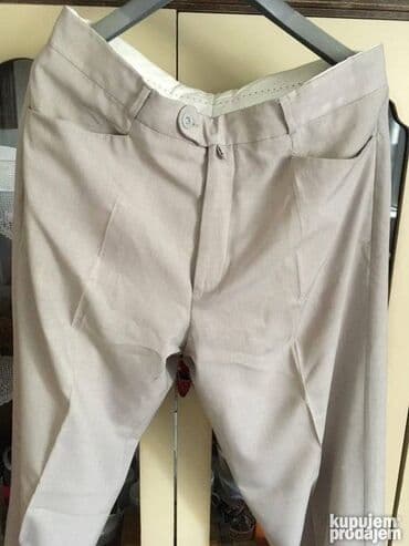 velicine pantalona: Gucci pantalone br.46. Gucci pantalone bež boje od laganog materijala — 5
