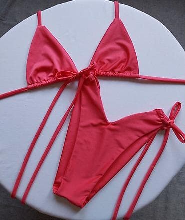 iqos lil solid boje: Bikini kupaći kostim – trodelni set (gornji deo + gaćice sa vezivanjem — 3