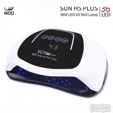 Aparati za manikir i pedikir: UV led lampa za nokte 96W Novi model Uv led lampa za nokte 96w Model — 2