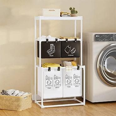 ikea odlaganje odece: Višenamenska polica za veš sa točkićima, dizajnirana za lakšu — 3