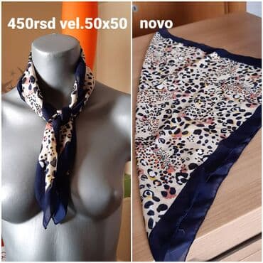 lepeza ps: Set modernih ženskih ešarpi/šalova – različiti modeli i dimenzije: - — 8