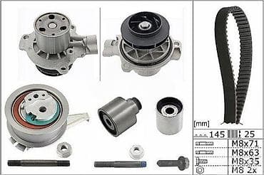 SET ZUPCENJA ZUPCASTOG SKODA KODIAQ +VODENA PUMPA | Novo! Novo! — 1