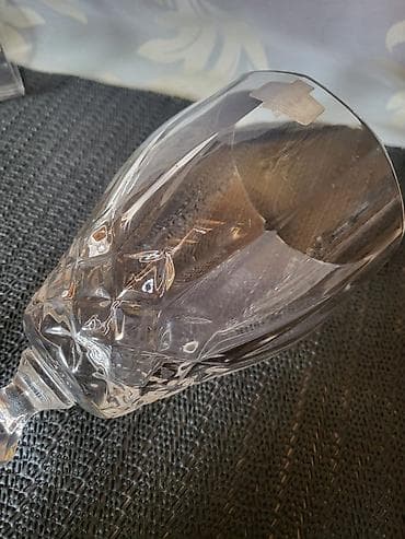poklon za razrednog: Case kristal Zajecar za vino iz 70ih.god. Case kristal Zajecar za — 9