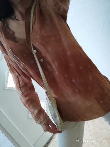 push up helanke novi sad: Zara, S (EU 36), Jednobojni, bоја - Braon — 9