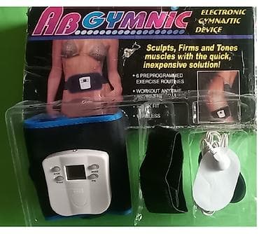 spica ruma: Elektronski aku stimulator za mršavljenje – Ab Gymnic pojas NEKORISCEN — 1