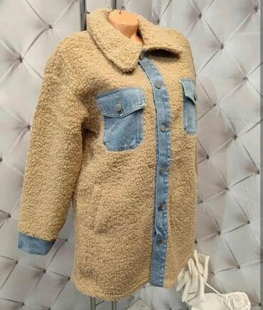 ballary kosulje: One size, With lining, Faux fur, color - Brown — 2