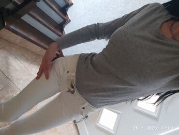 Majice dugačkih rukava: Basic bluza siva s — 1