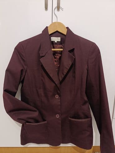 elipsa sakoi zenski: S (EU 36), Pamuk, Jednobojni — 3