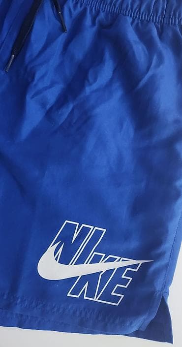 nike crni sorc: Nike muške šorts/bermude za plivanje – plava boja, vel m, sa postavom — 4