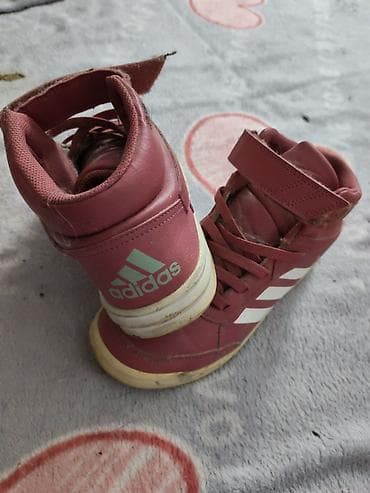 ljulja za bebe bingo: Adidas dečje visoke patike - Model: visoki kroj sa čičak trakom na — 2