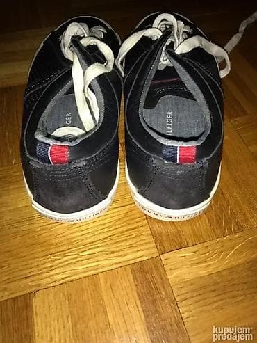 papuce tommy hilfiger: Original Tommy Hilfiger patike 42 NOVE 100% koza Teget plave Placene — 3