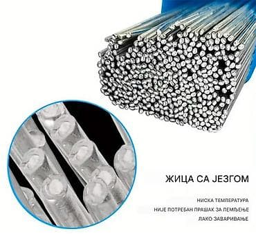 testerice za lisicarku: Novi štapovi za niskotemperaturno varenje i lemljenje oko 400 stepeni — 9