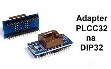 Adapter PLCC32 na DIP32 - Prelazni adapter za ugradnju PLCC32 čipova