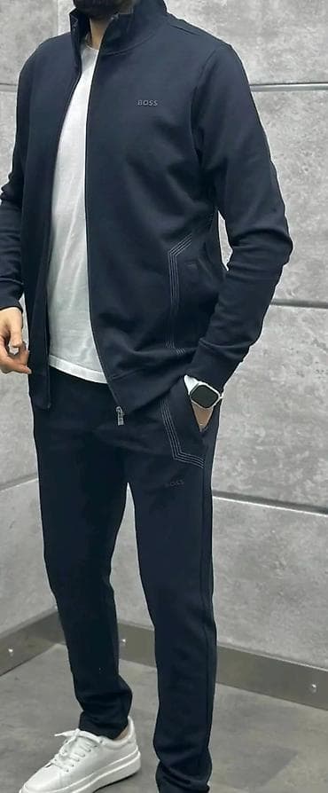 domace trenerke: Trenerka Boss, bоја - Siva — 1