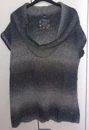 moto jakne akcija: CECIL ženski pleteni prsluk/pončo bez rukava - Brend: CECIL (etiketa — 2