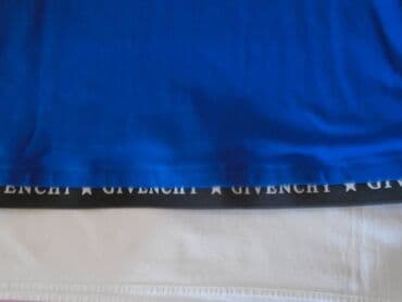 jakne sa prirodnim krznom: GIVENCHY Paris duža muška majica od 100% pamuka, naznačene veličine — 5