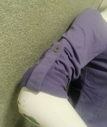 majice ispod sakoa: M (EU 38), Cotton, color - Lilac — 2