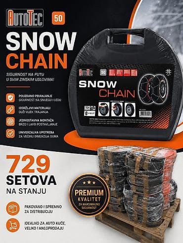 polovni automobili valjevo zamena: AutoTec SNOW CHAIN – lanci za sneg (veličina 50) - Pouzdano — 4
