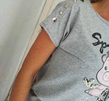 S (EU 36), Cotton, color - Grey — 2