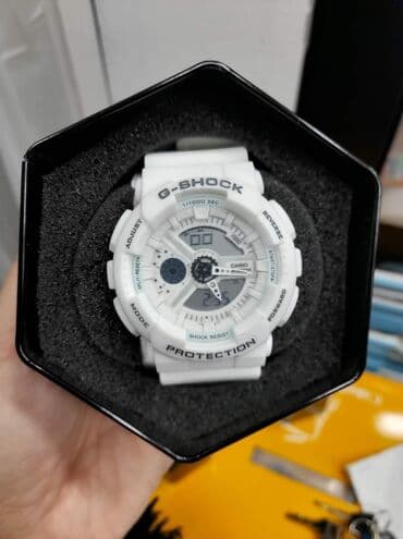 g shock sat: G shock + G shock kutija izuzetno lep model sa autimatskim navijanjem — 4