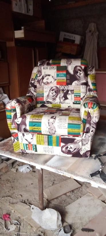 namestaj po meri ivan krusevac izrada namestaja krusevac слике: Fotelja sa naslonom i rukonaslonima – pop-art/retro dizajn - Model — 5