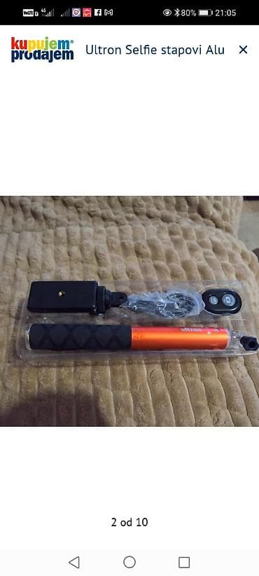 rep od sirene: Ultron Selfie štapovi Alu – komplet za fotografisanje - Teleskopski — 2