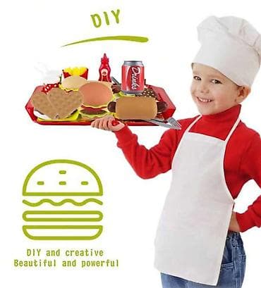 kuvarska kapa za decu: Brza hrana set – SMALL EXPERT IN FOOD Šifra proizvoda: 90 Kreativan — 3