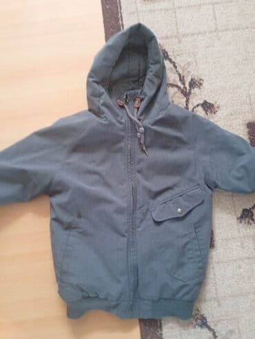 teget kozna jakna: Jakna za prelazni period, S, bоја - Siva — 3