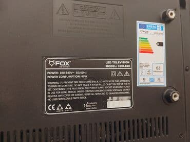 Kuhinjski aparati: Fox LED TV 32" Prodajem televizor Fox 32DLE60 LED TV 32" HD Ready — 8
