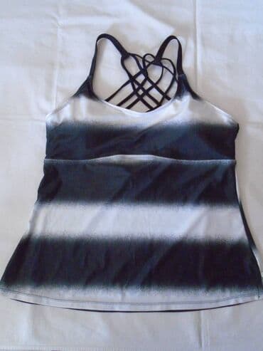 crop top c a: XL (EU 42), Stripes, color - Multicolored — 5