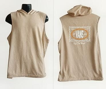 vuneni duksevi: Muški bezrukavni duks ili majica sa kapuljačom – Vans, XL veličina - — 1