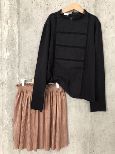 push up helanke new yorker: Zara, Komplet: Majica, Suknja, 152-158 — 1