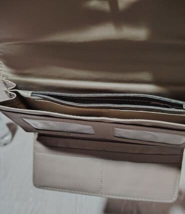 metro čizme za sneg: Ženski novčanik – žuto/braon - Materijal: veštačka ili prirodna koža — 4