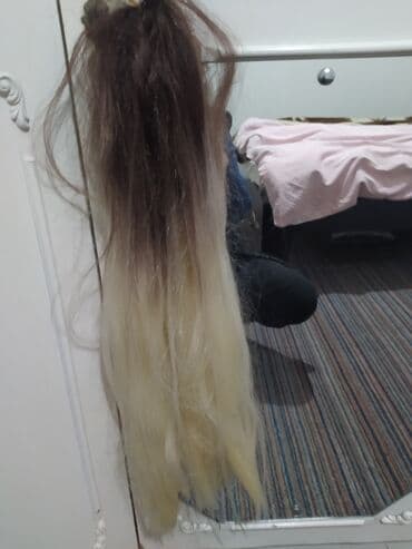 Prodajem rep prirodna kosacena je fiksna,ombre farbanje radio