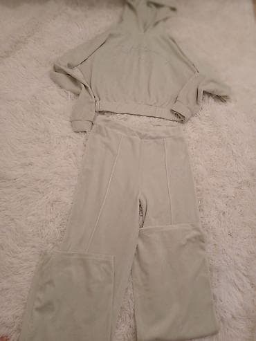 Ženski komplet trenerke od somota – dukserica + pantalone - Boja