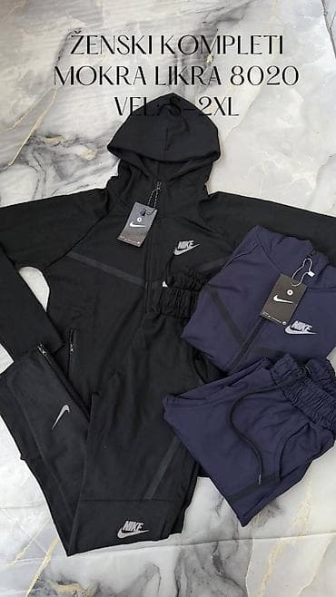 nike rs: Ženski sportski kompleti – mokra likra 80/20, veličine S–2XL. Opis: - — 5