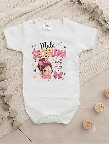 sinsay bebe devojcice: Bebi bodi kratkih rukava – TipTop - Materijal: mekani, prijatan pamuk — 6