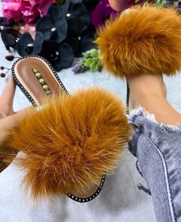 grubin papuce krava: Fashion slippers, 38 — 1