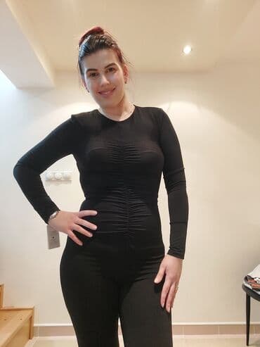 srebrne mindjuse na sraf: One size, Jednobojni, bоја - Crna — 2
