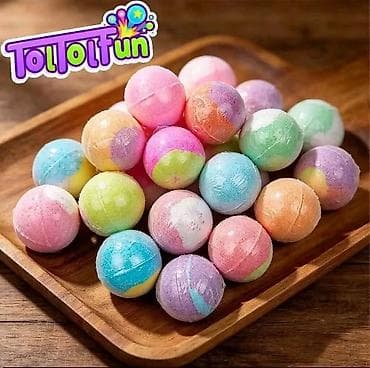xl ali l: Akcija . Od danas jedna kupka - bombica sa malom igrackom Cena — 5