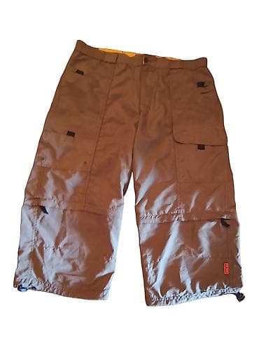 Jackets: Muške cargo šorts bermude – maslinasto/sivo - Kroj: cargo bermude do — 1