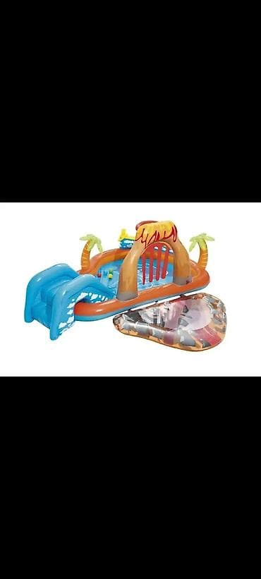 Garden furniture: Dečiji naduvani vodeni centar – Tropikalni avantura park - Veliki — 2