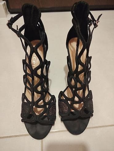 sandale teget: Ženske sandale na štiklu – crne, brenda Vices. - Dizajn: atraktivne — 1