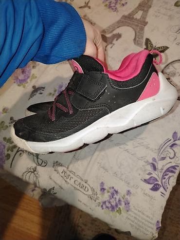 women secret obuca: Dečije sportske patike – crno/ružičaste - Model: patike sa elastičnim — 4