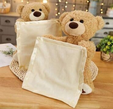 velike plisane igracke: Plišani meda skrivalica-meda koji govori-plisani meda 2400din Pored — 2