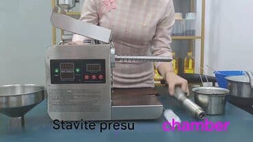 Sokovnici: Kompaktna električna presa za hladno i toplo ceđenje ulja - — 2