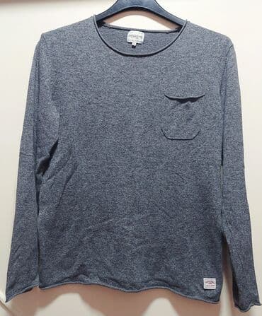 stic majice: Long sleeves T-shirt, L (EU 52), Nobrand, color - Grey — 1